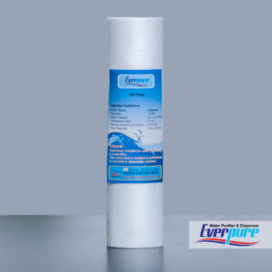 5 Micron PP Fiber Filter Cartridge 2 end 10”