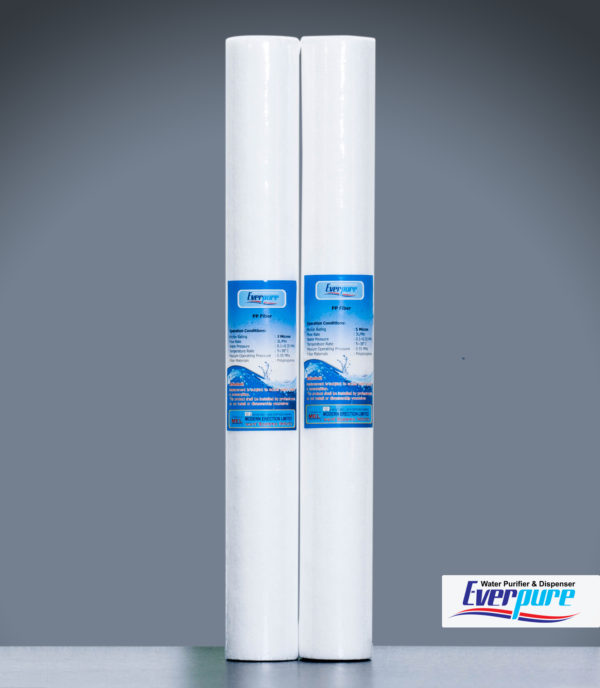 5 Micron PP Fiber Filter Cartridge 2 end 20”