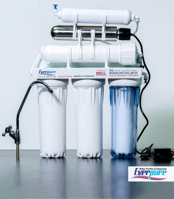 6 Stage Online Purifier (Model-UF306 + UV) (PP + SAC + GAC + UF + UV + PAC) - Image 3