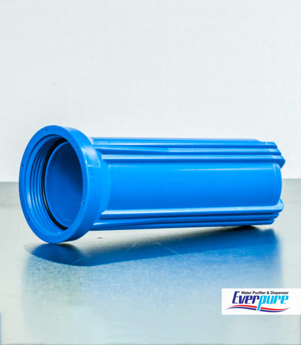 10" Blue Housing  1/4" Port c/w 0-ring