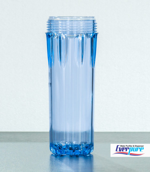 10" Clear Housing 1/4" Port C/W 0-ring - Image 2