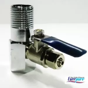 T-Valve 3-way Socket 1/2″ x 1/2″ x 1/4″ & 1/4″ c/w Coupling Nut
