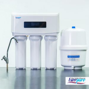 EVERPURE RO (Reverse Osmosis) Water Purifier 50 GPD with Dust-Proof Casing Digital Display and 11L Buffer Tank – Model C03- 044
