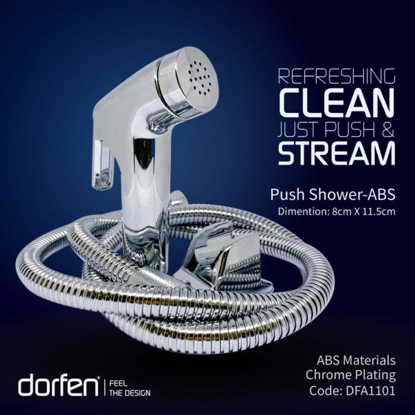 Dorfen Toilet Push Shower Set DFA1101 MEL Mart BD
