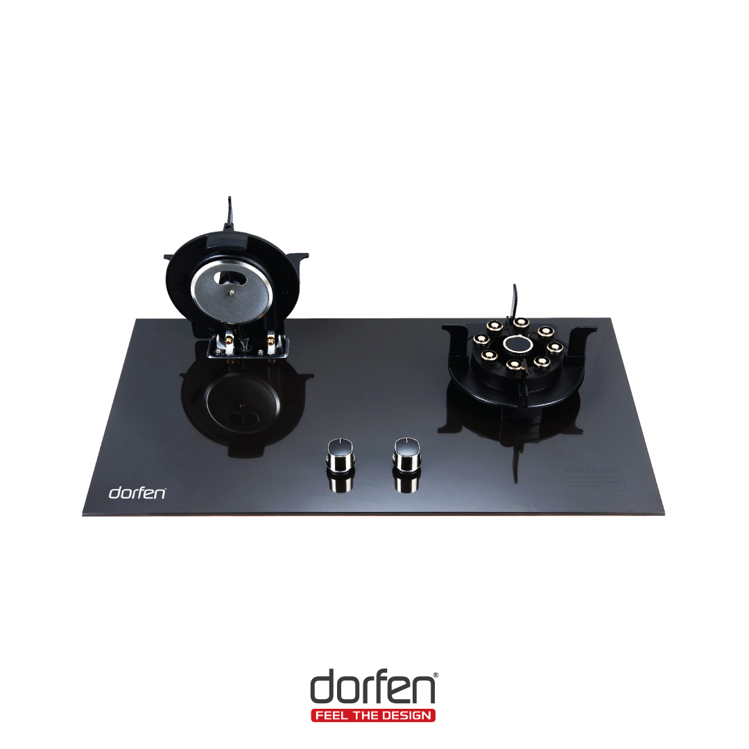 DORFEN Built-in-HOB Glass Top 2 Gas Burner, DORFEN Built-in-HOB Glass Top 3 Gas Burner, DORFEN DF-GB2A, DORFEN DF-GB3A, DORFEN DF-GB2B, DORFEN DF-GB2C, DORFEN Gas Burner, Marquis Gas Burner