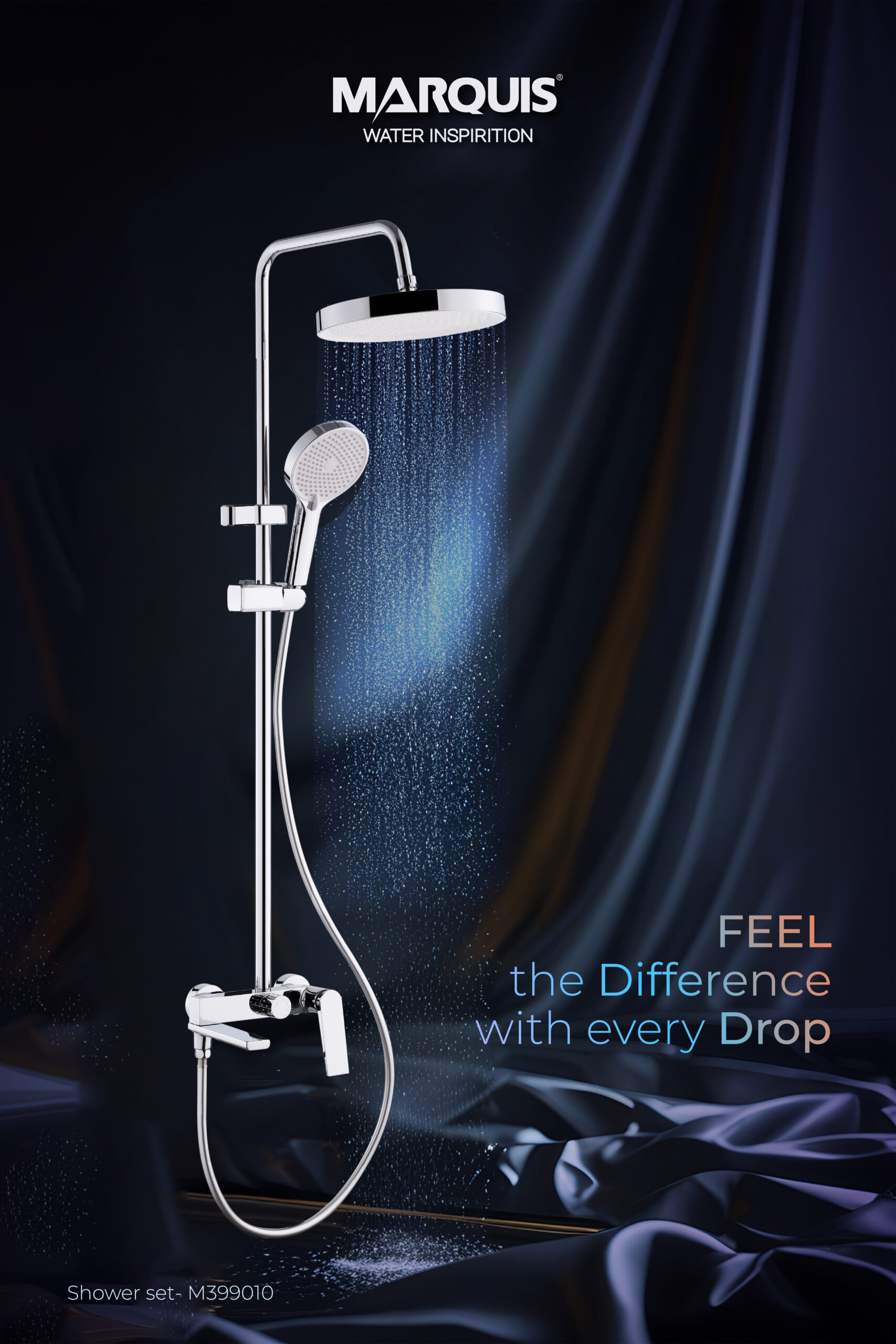 MARQUIS Shower Mixer Set, M399010