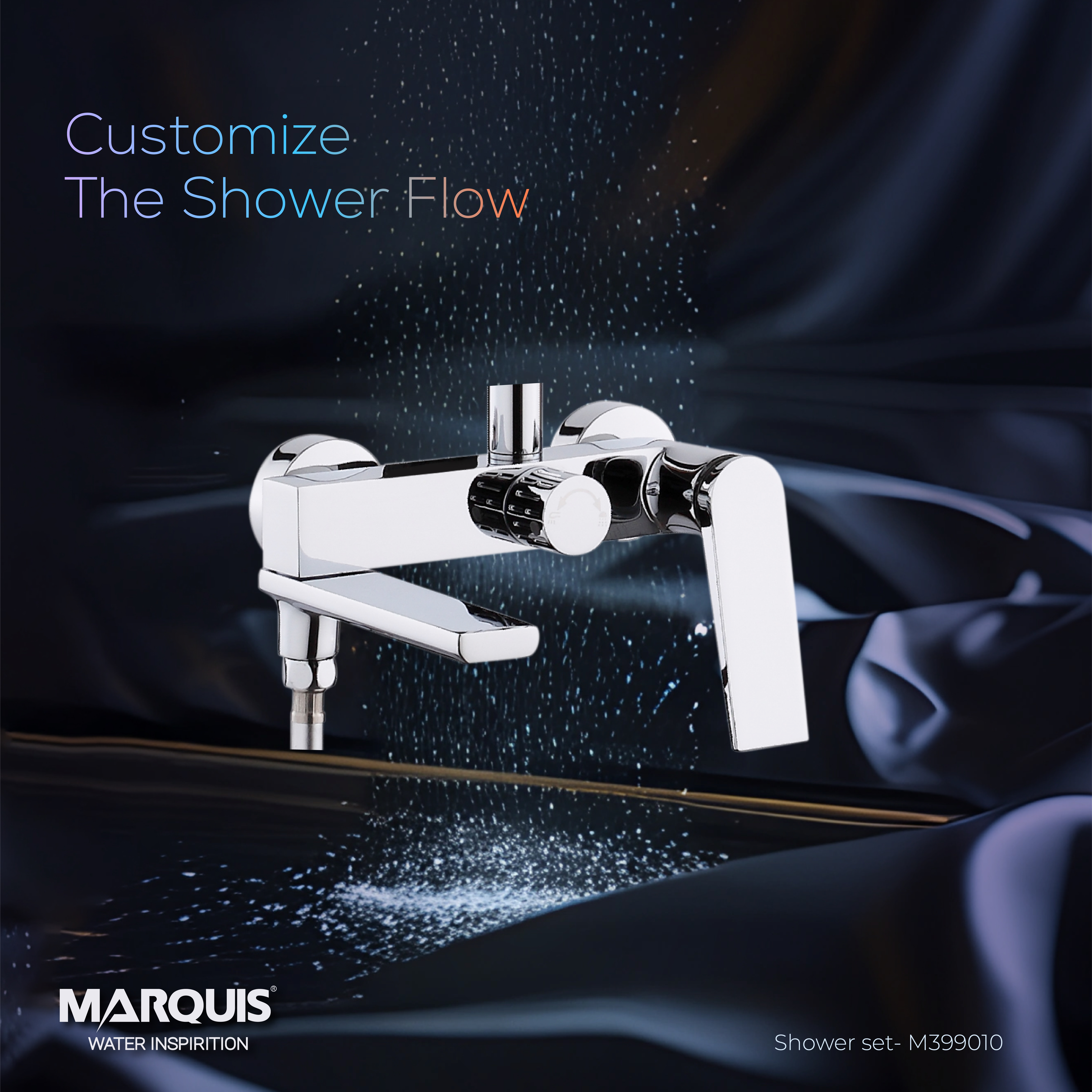 MARQUIS Shower Mixer Set, M399010