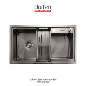 DORFEN Workstation Type Single Bowl Smart Handmade Sink, DF-KS002