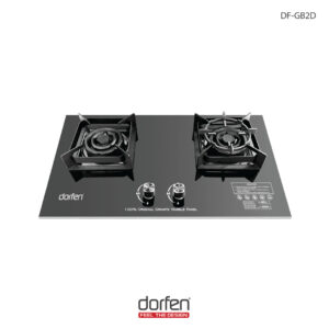 DORFEN Built-in Gas HOB with 2 Burner Marble Panel, DF-GB2D