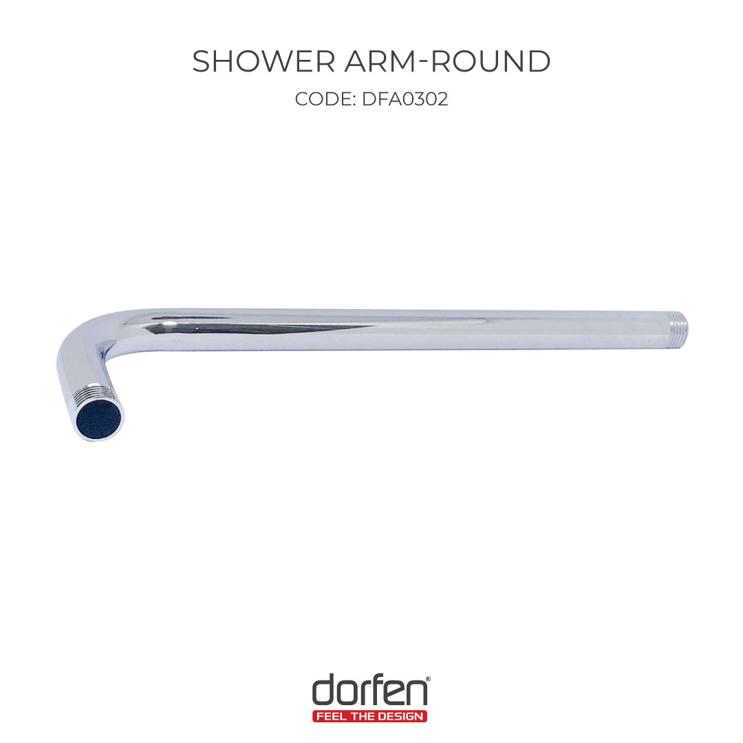 DORFEN Shower Arm-Round, DFA0302
