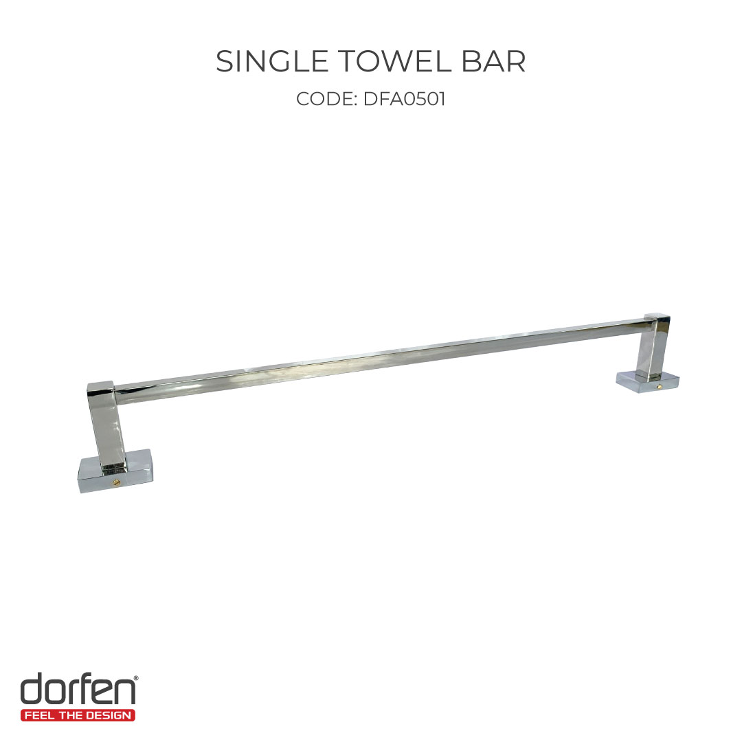 DORFEN Single Towel Bar, DFA0501