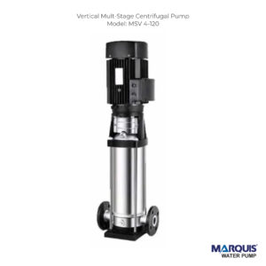 3HP MARQUIS Vertical Multi-Stage Centrifugal Pump, MSV 4-120