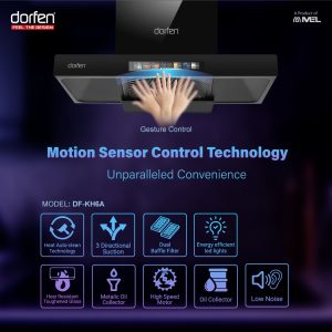 DORFEN T-Shape Smart Kitchen Hood, DF-KH6A