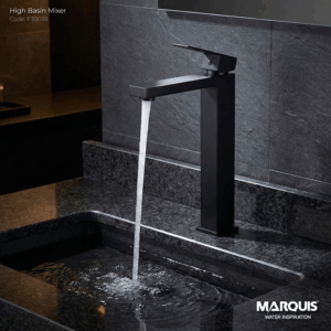 MARQUIS Black Finish High Basin Mixer, F30038