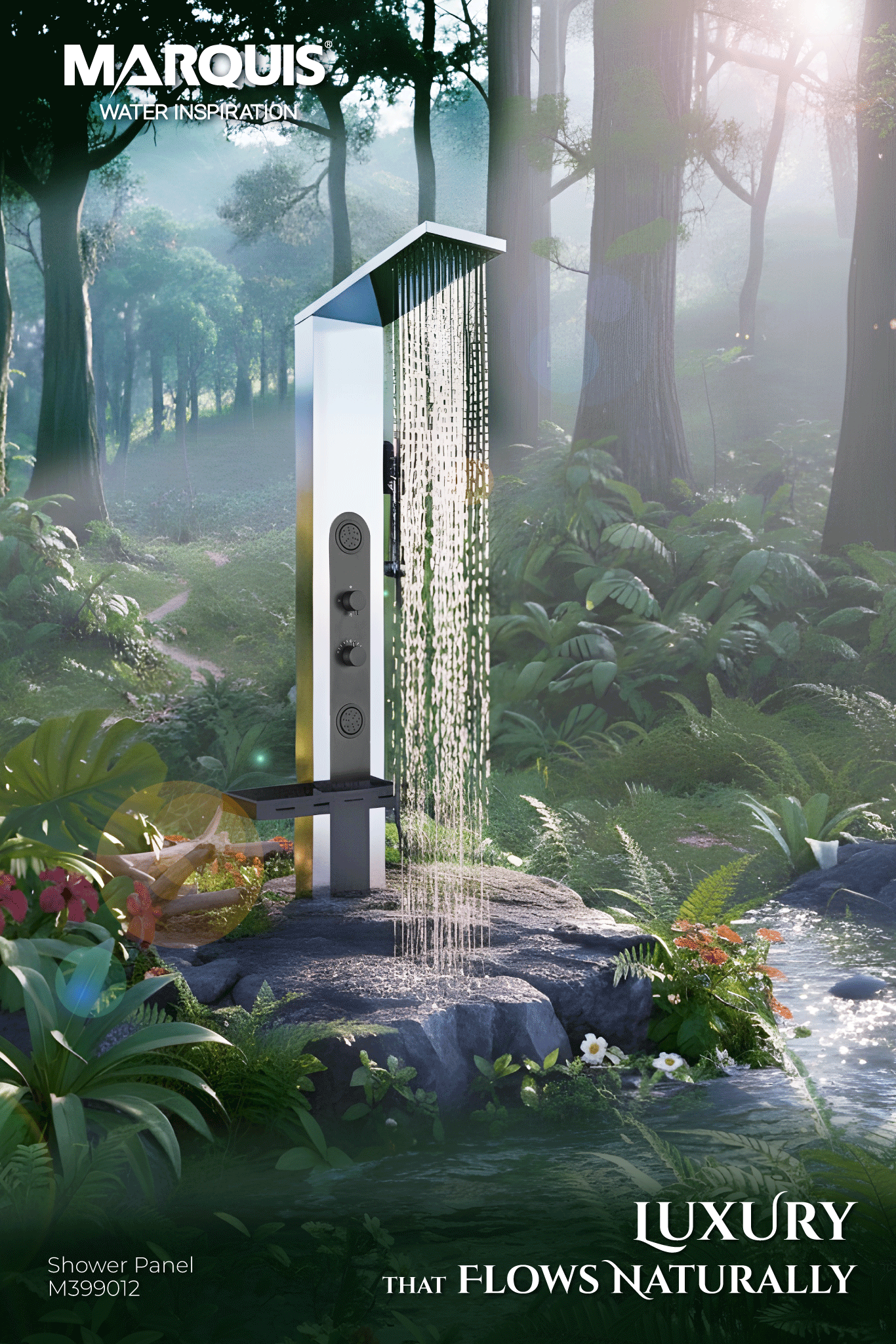 MARQUIS Shower Panel, M399012