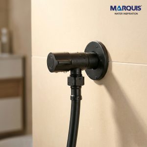 MARQUIS Black Finished Angle Valve  ½” x ½”, A18051