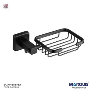 MARQUIS Black Soap Basket, BA60009