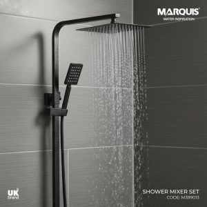 MARQUIS Black Shower Mixer Set, M399013