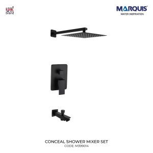 MARQUIS Black Conceal Shower Mixer Set, M399014
