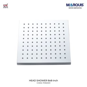 MARQUIS Head Shower 8″x8″, P050001