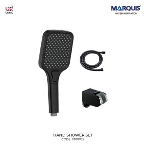 MARQUIS Black Hand Shower Set (3 Functions), S30002S
