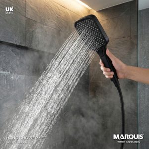 MARQUIS Black Hand Shower Set (3 Functions), S30002S